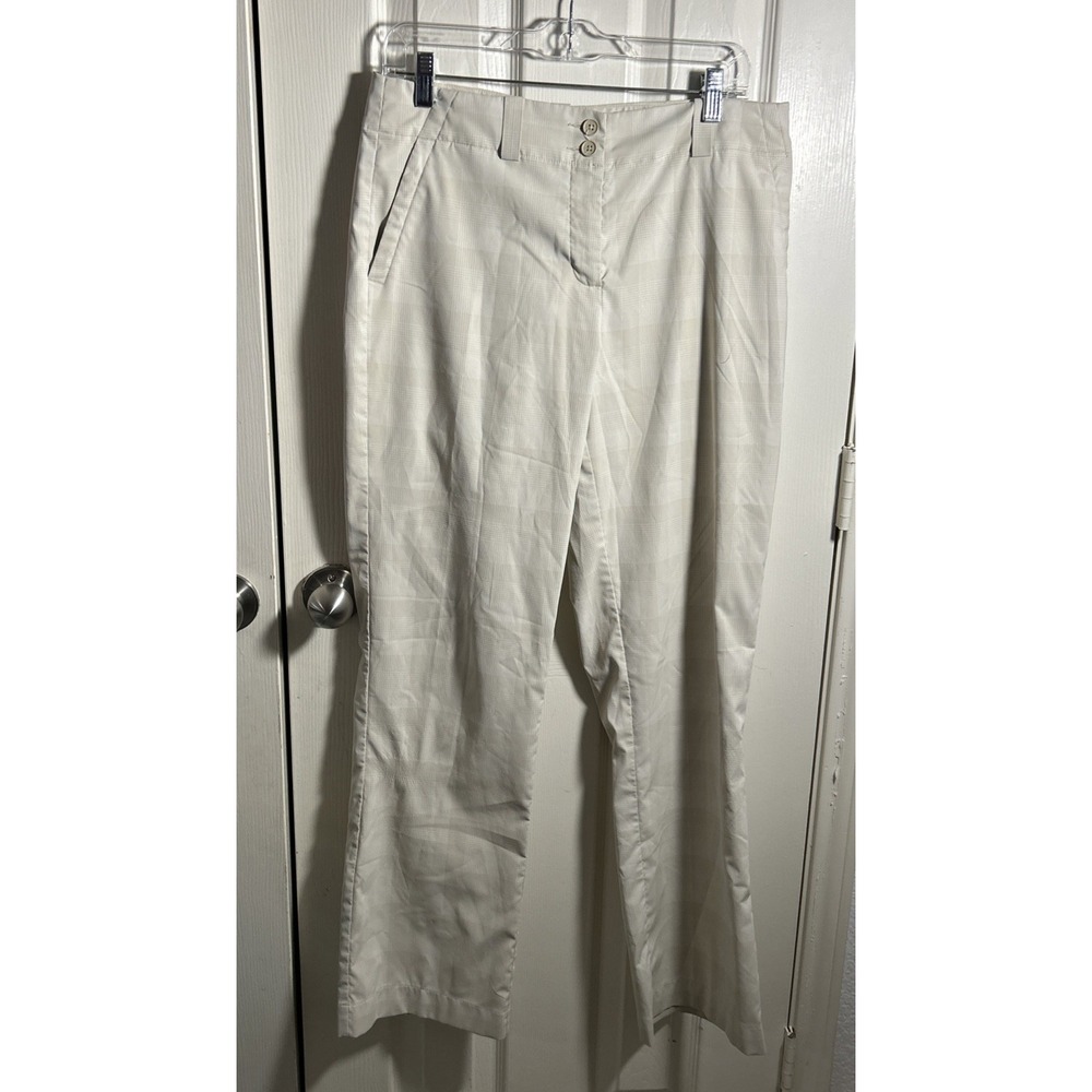 Nike Golf Women's Pants  Khaki Plaid‎ Size 10 385597-244